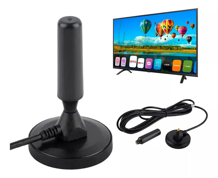 Antena Ultra HD + 80 Canales Gratuitos!