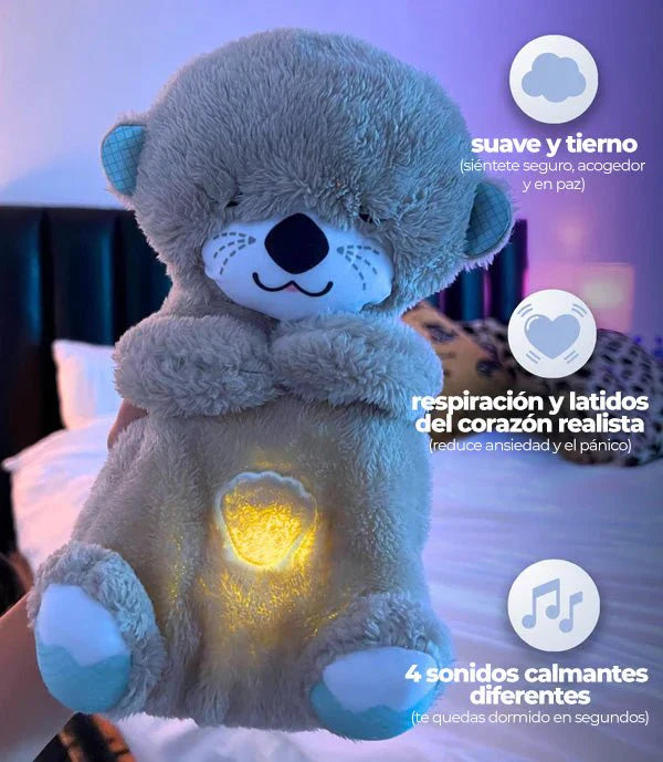 Peluche Anti Estres con Luz y Movimiento Relajante